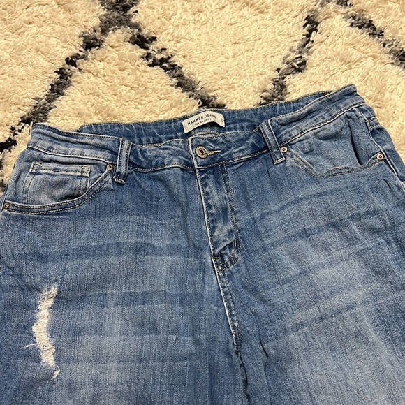 Distressed Boyfriend Fit Hammer Jeans size 13 - Picture 5 of 12